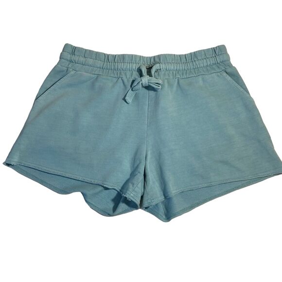 Southern Marsh Women's‎ Size 2 Rachel Relaxed Shorts Blue Loungewear Cozycore - Picture 1 of 14